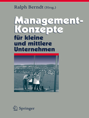 cover image of Management-Konzepte für kleine und mittlere Unternehmen